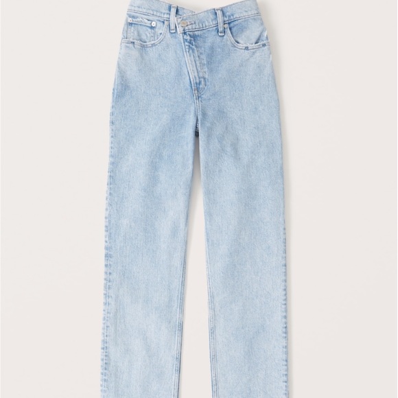 Abercrombie ultra high rise 90s straight jean - Picture 2 of 6